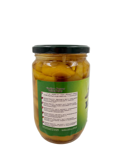 Inlagd paprika 650 g.