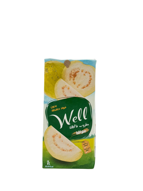 Well Guava Fruit Juice 1L.